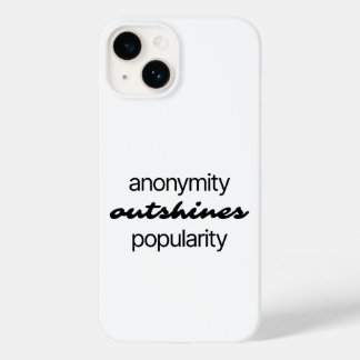 Anonymity iPhone Case