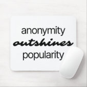 Anonymity Muismat (Met muis)
