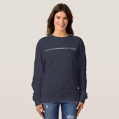 Anonymity Women's Basic Sweatshirt (Voorkant volledig)