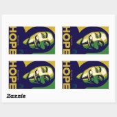 Anonymous Brasil Rechthoekige Sticker (Vel)