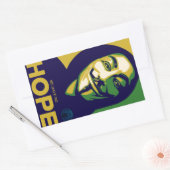 Anonymous Brasil Rechthoekige Sticker (Envelop)