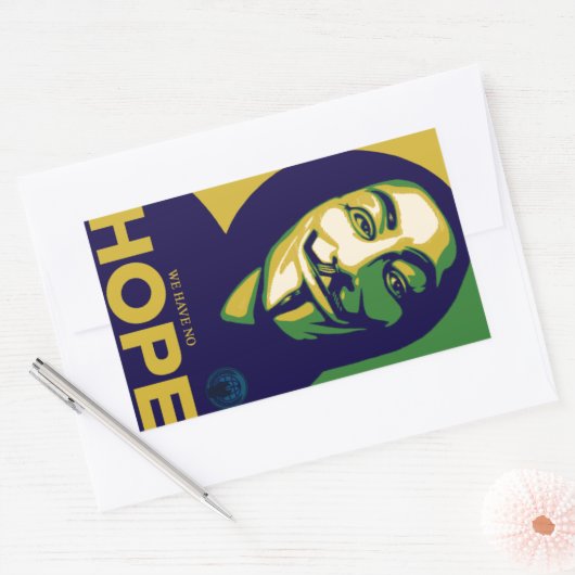 Anonymous Brasil Rechthoekige Sticker (Envelop)