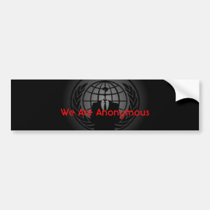 Anonymous( Bumpersticker) Bumpersticker
