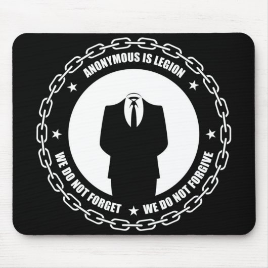 Anonymous Chain Mousepad Muismat (Voorkant)