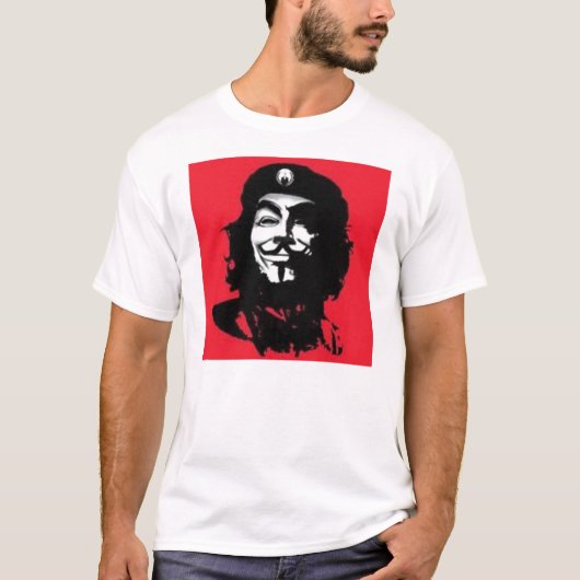 Anonymous Che Guevara T-shirt (Voorkant)