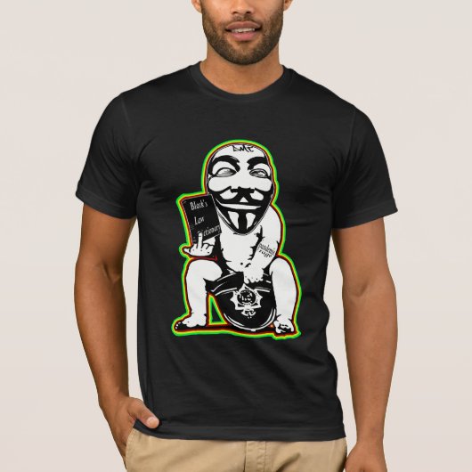 Anonymous Common Law Graffiti t shirt door DMT (Voorkant)