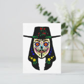 ANONYMOUS Dag van de dode 6 Anonmaskers Suikersche Briefkaart (Staand voorkant)
