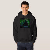 Anonymous Hacker Hoodie (Voorkant volledig)