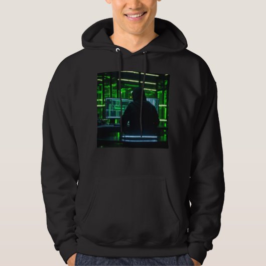 Anonymous Hacker Hoodie (Voorkant)