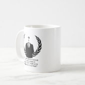 Anonymous Koffiemok (Voorkant links)