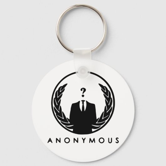 Anonymous Logo Sleutelhanger (Voorkant)