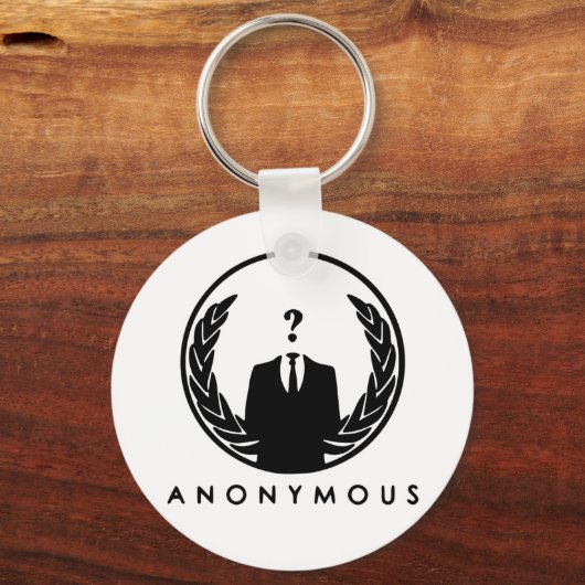 Anonymous Logo Sleutelhanger (Voorkant)