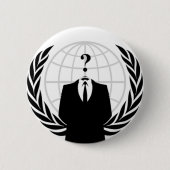 Anonymous Ronde Button 5,7 Cm (Voorkant)