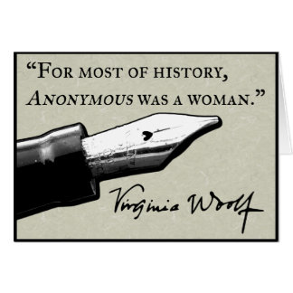 Anonymous was een vrouw