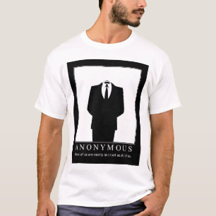 Anonymous - Wikileaks Defenders T-shirt