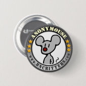 Anonymouse Button (Voorkant /achterkant)