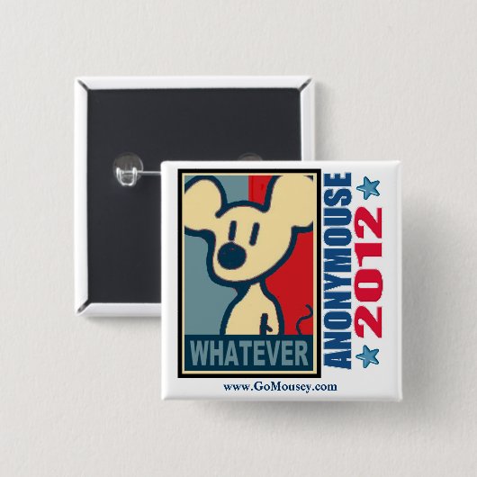 Anonymouse Button 2012 (Voorkant /achterkant)