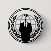 Anonywear Badge Ronde Button 5,7 Cm (Voorkant)