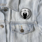 Anonywear Badge Ronde Button 5,7 Cm (In situ)