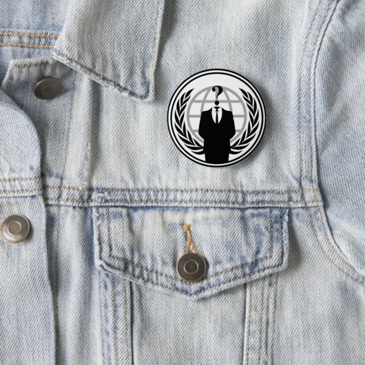 Anonywear Badge Ronde Button 5,7 Cm (In situ)