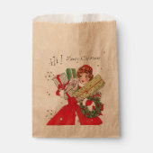 anorese kerstdame bedankzakje (Voorkant)