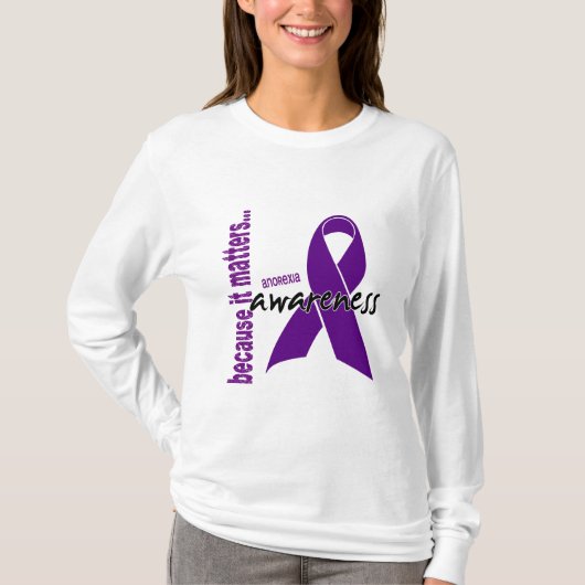 Anorexia Bewustheid T-shirt (Voorkant)