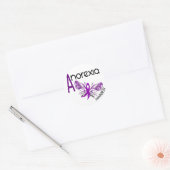ANOREXIA BUTTERFLES 3.1 RONDE STICKER (Envelop)