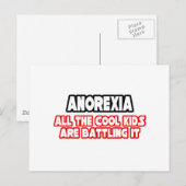 Anorexia...Koel Kinder Briefkaart (Voorkant / Achterkant)