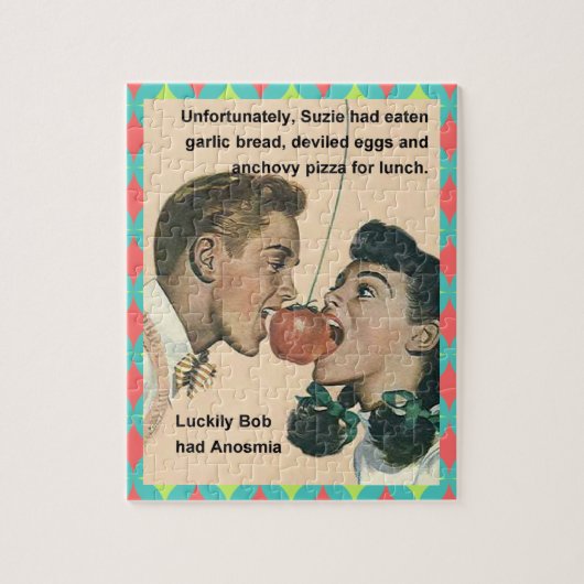 Anosmia - je reukgevoel verliezen legpuzzel (Verticaal)