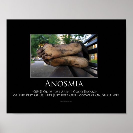 Anosmia Motivatie Poster (Voorkant)