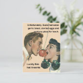 Anosmia - soms is het een goede zaak briefkaart (Staand voorkant)