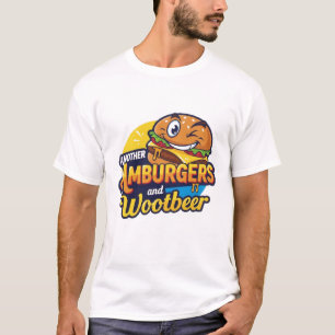 Another Amburgers and Wootbeer Fun Logo T-shirt