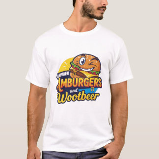 Another Amburgers and Wootbeer Fun Logo T-shirt