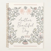Another Beautiful Day Floral Illustration Planner (Voorkant)