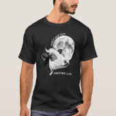 Another Day Another Slay Cow Moon Motivational Quo T-shirt (Voorkant)