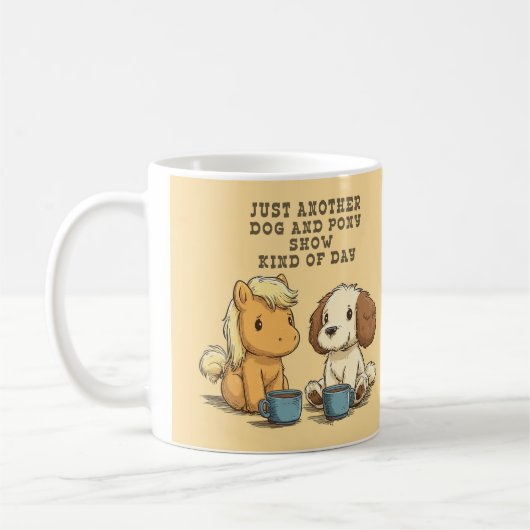 Another Dog and Pony Show Coffee Mug Koffiemok (Links)