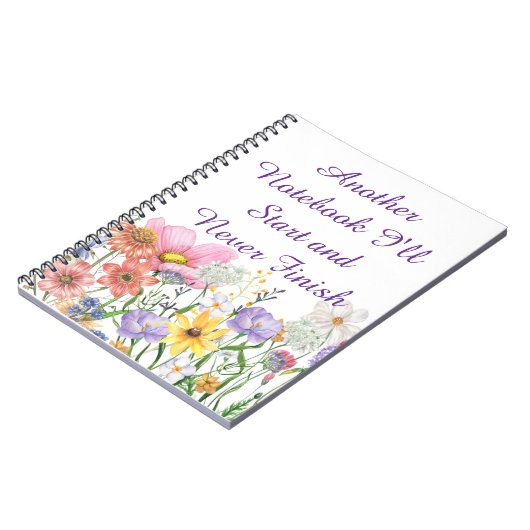 Another Notebook I'll Start and Never Finish Notitieboek (Linkerzijde)