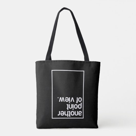 Another point of view tote bag (Achterkant)