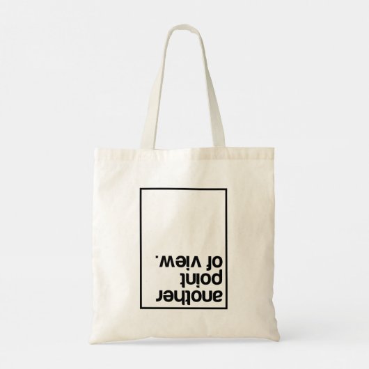 Another point of view tote bag (Achterkant)