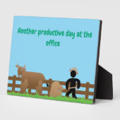 Another Productive Day at the Office Fotoplaat (Zijkant)