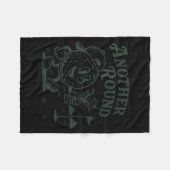 Another Round Golf Golfer Golf Lover Srts Men Dad  Fleece Deken (Voorkant (Horizontaal))