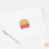 Another School Year Survivor Funny School Ronde Sticker (Envelop)