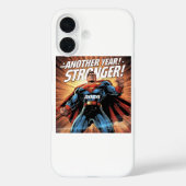 Another Year Stronger! Superhero New Year Design w Case-Mate iPhone Case (Achterkant)