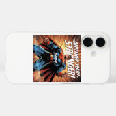 Another Year Stronger! Superhero New Year Design w Case-Mate iPhone Case (Achterkant (horizontaal))