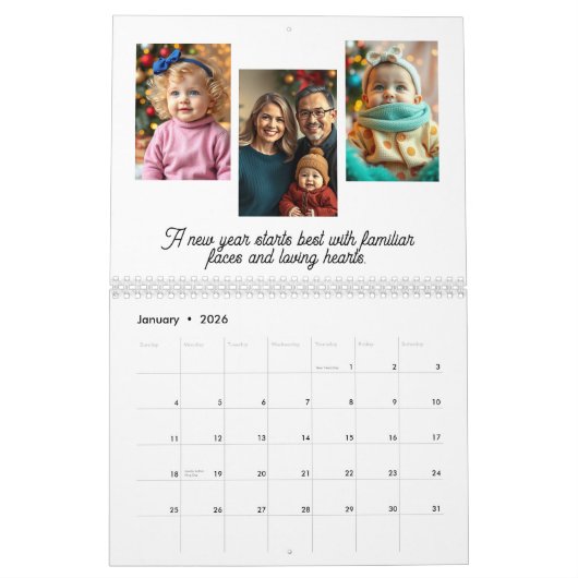 Another Year to Write One Chapter at a Time Kalender (Jan 2026)