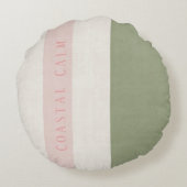Anouke Coastal Faded Shore Strepen Rond Kussen (Achterkant)