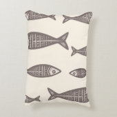 Anouke Kustvis / Driftwood Taupe Accent Kussen (Achterkant (Verticaal))