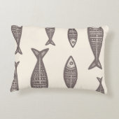 Anouke Kustvis / Driftwood Taupe Accent Kussen (Achterkant)