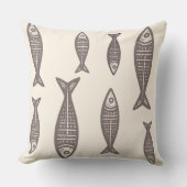 Anouke Kustvis / Driftwood Taupe Kussen (Voorkant)