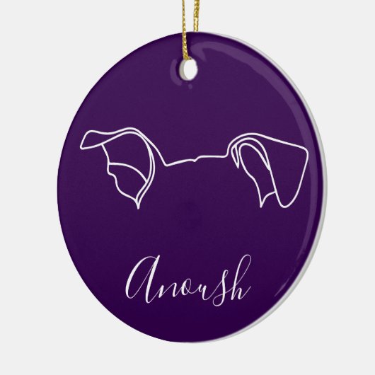Anoush Ornament (Paw Prints) (Links)